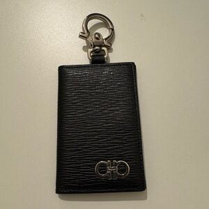 Salvatore Ferragamo Keychain Cardholder Wallet